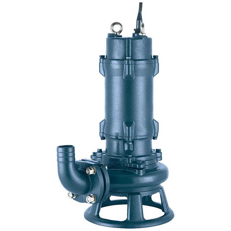 Pompa sommergibile per acque reflue con taglio a vortice